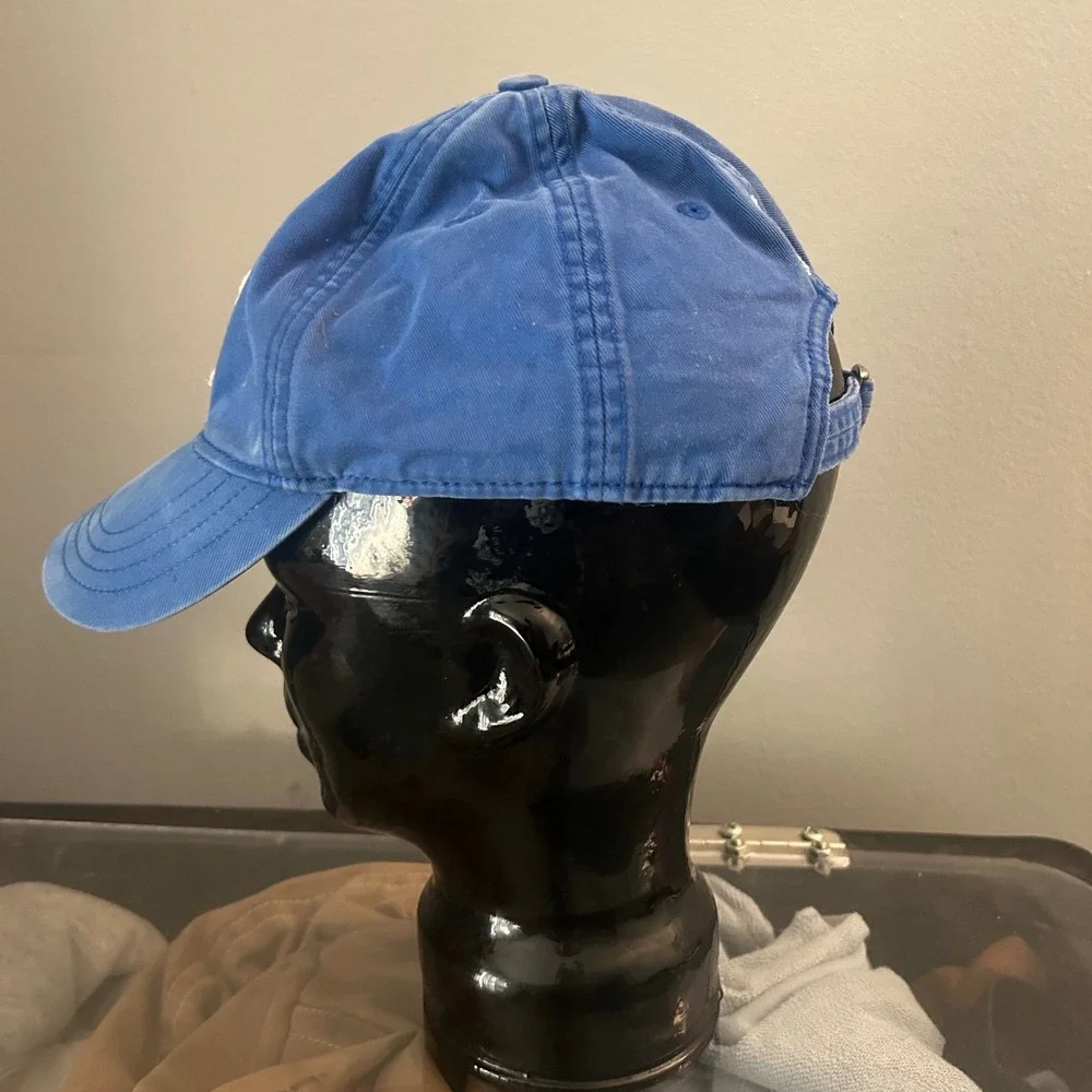 Abercrombie & Fitch Baseball Cap Mens OS Blue 92 Applique Moose Logo Hat